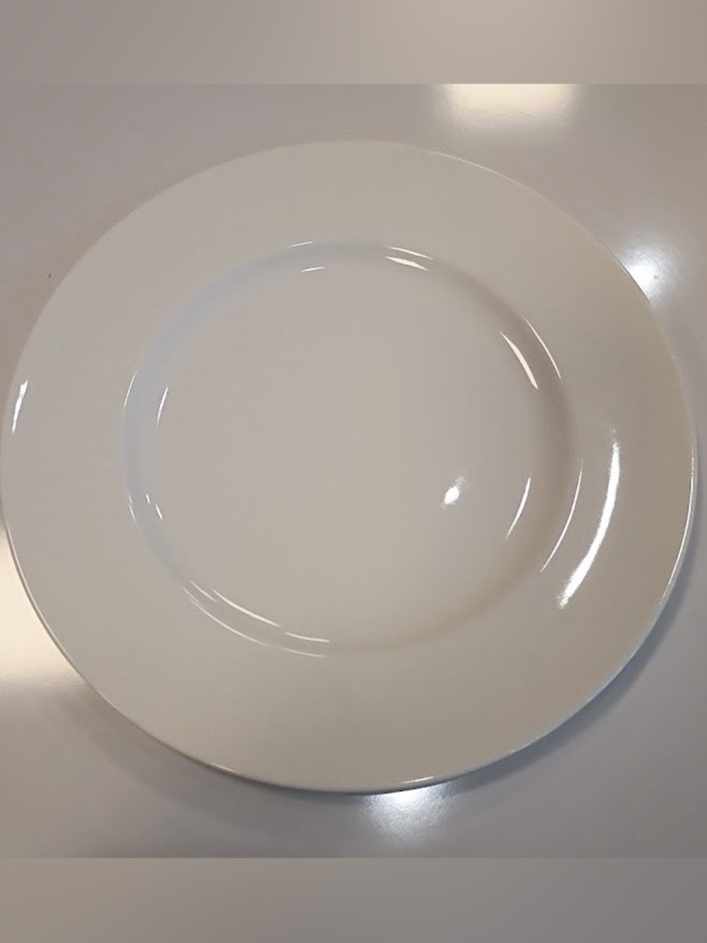 Wedgwood White Dinner Plate, Bone China , 10.7”, NEW